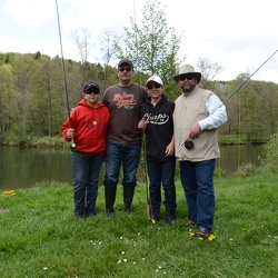 Fly Fishing in Sommedieue, France - April 2014